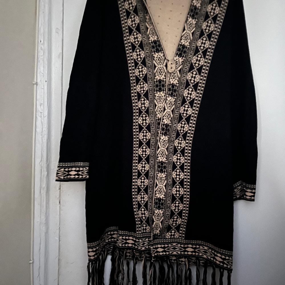 Lucky Brand 100% cotton lightweight hooded sweater coat